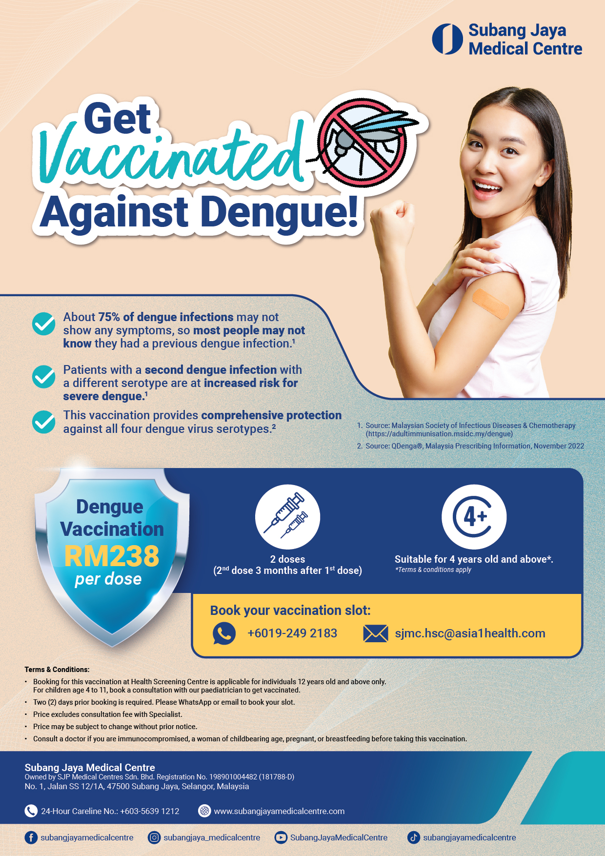 SJMC Dengue Vaccination 2025