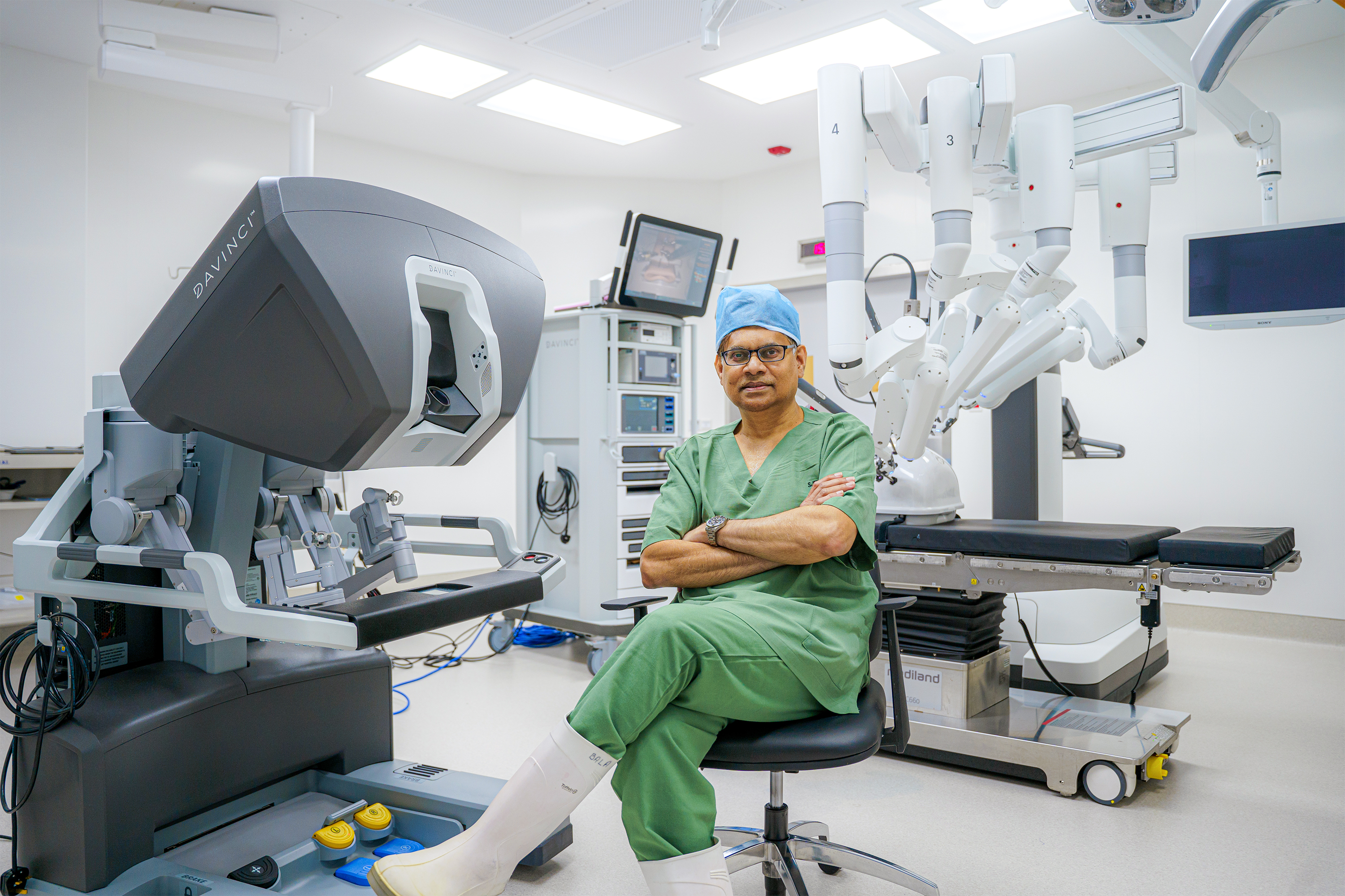 SJMC Robotic Surgery with Da Vinci Xi