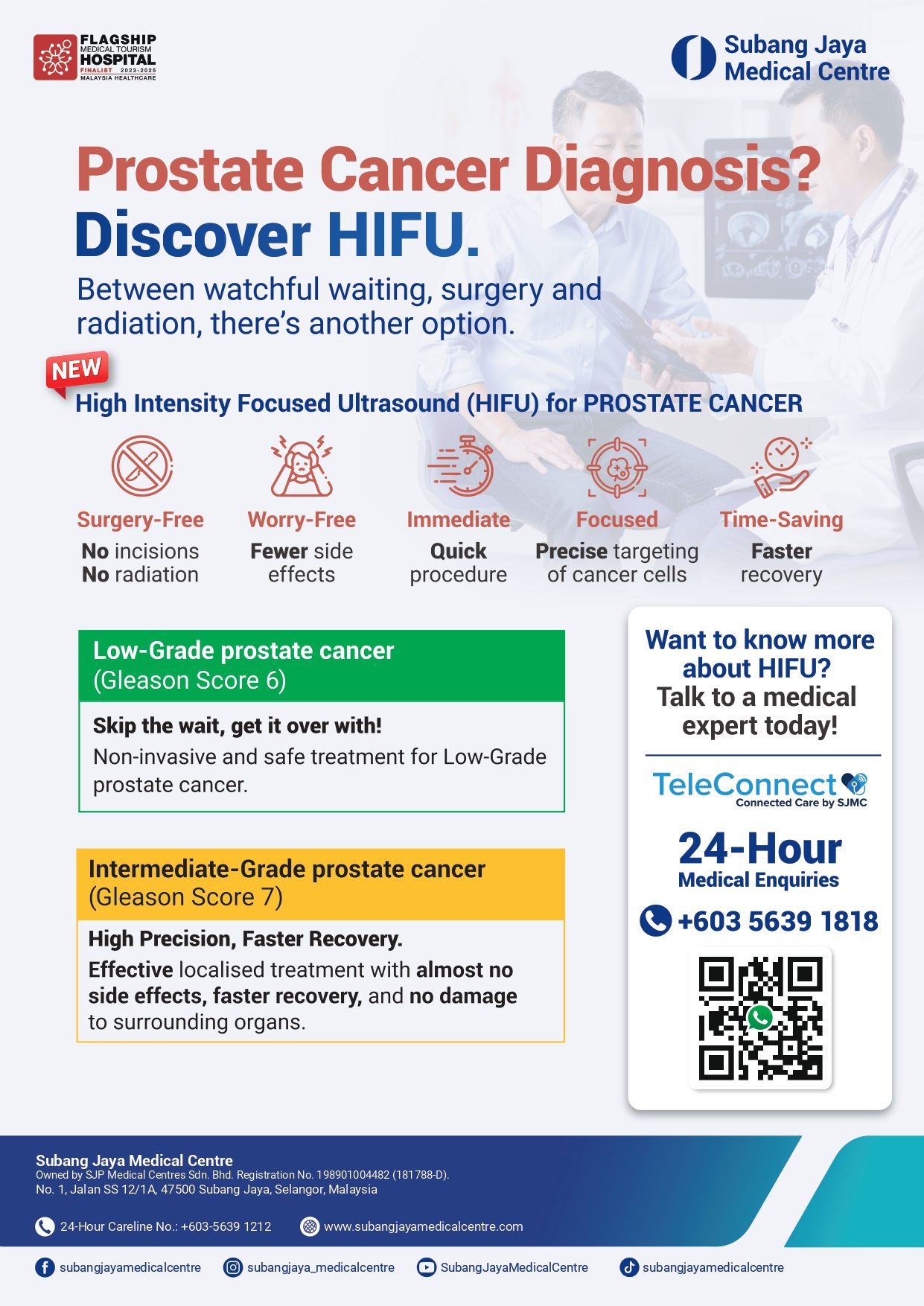Prostate Cancer Treatment with HIFU SJMC Malaysia