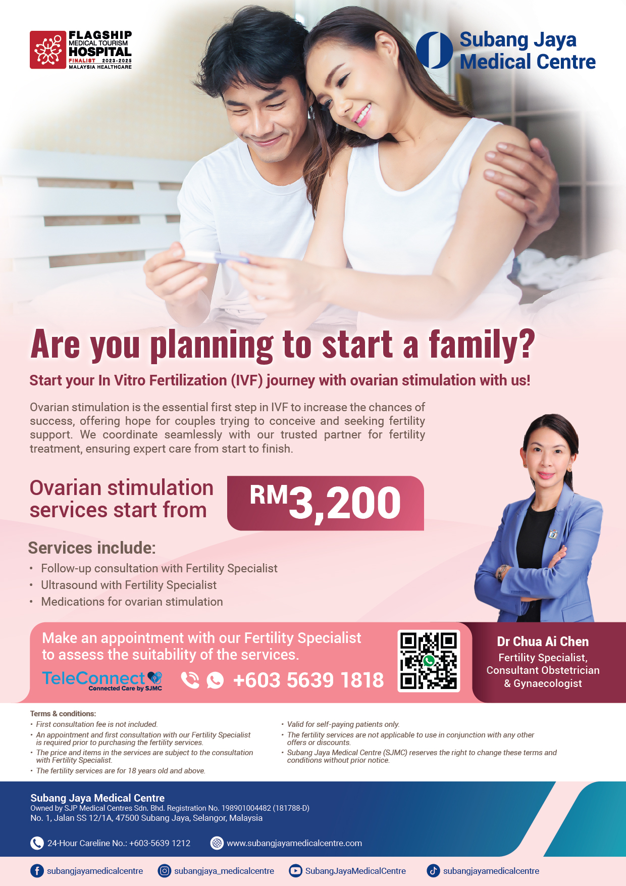 SJMC Fertility Ovarian Stimulation Treatment 2025